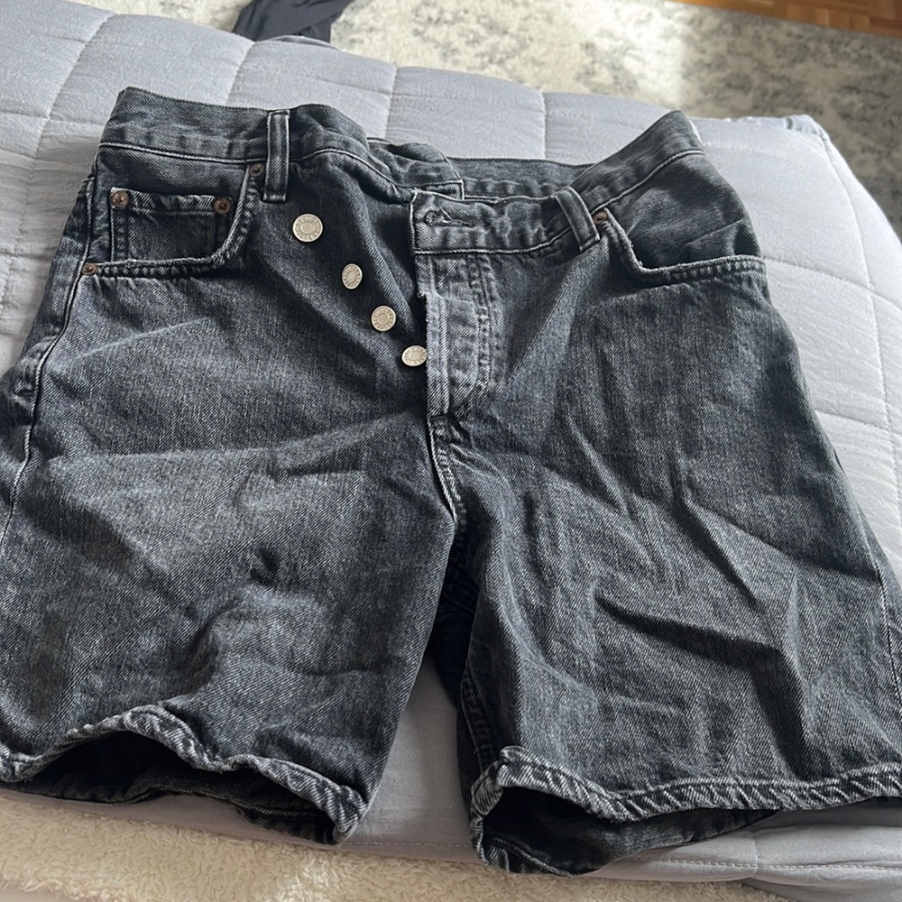Criss cross agolde shorts